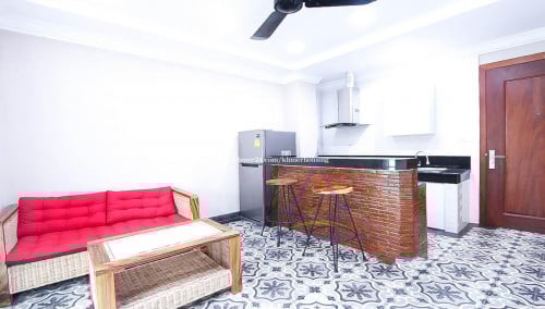 Bright 2 beds apartment for rent near National Museum and Royal Palace