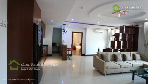 Toul Kork| Modern and beautiful 2 bedrooms apartment for rent,