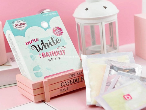 White Bathkit ខាត់ស្បែកអោយស