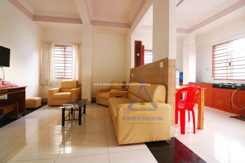 BKK3 | Spacious Fully furnished 1 bedrooms for rent near Toul Sleng