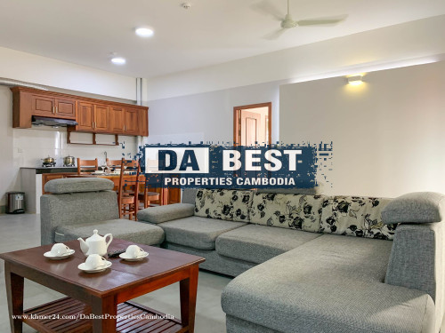 1 Bedroom Apartment for Rent with swimming pool  in Phnom Penh-TTP2