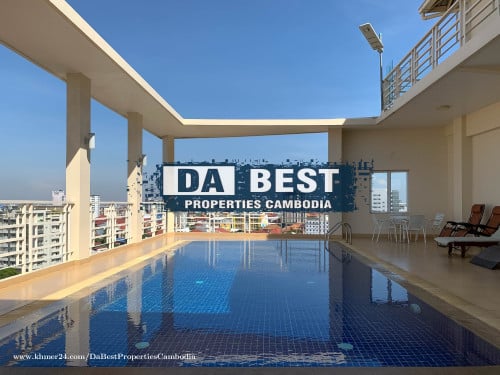 DABEST PROPERTIES: 1 Bedroom Apartment for Rent with Swimming pool in Phnom Penh