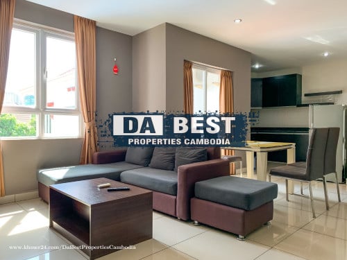 DABEST PROPERTIES: 1 Bedroom Apartment for Rent with Swimming pool in Phnom Penh-Toul Kork