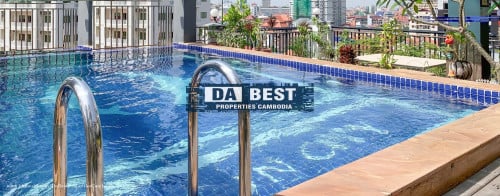 DABEST PROPERTIES: 1 Bedroom Apartment for Rent with Swimming pool in Phnom Penh-Toul Kork