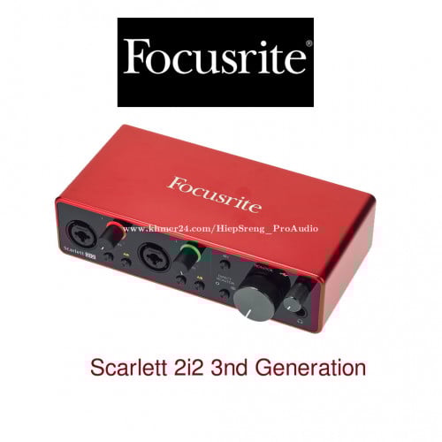 Focusrite sound card