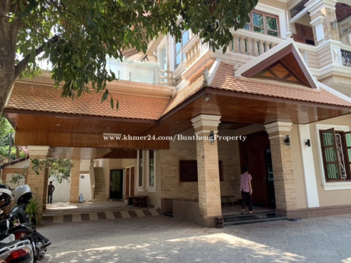 #ផ្ទះវីឡាទោលជួល នៅទួលគោក មានអាងហែលទឹក.