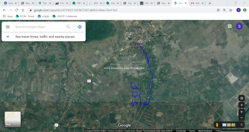 ដីលក់ខេត្តបាត់ដំបង (ជិតផ្សារស្តៅ) Battambang land for sale near Sdao market