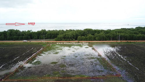 ដីលក់ ជាប់សមុទ្រ( វាស់វែងប្លង់រួច)