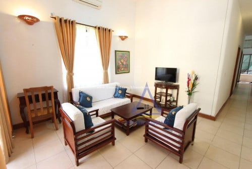 Pleasant apartment fully furnished 1 bedrooms for rent in Tonle Bassac, Phnom Penh