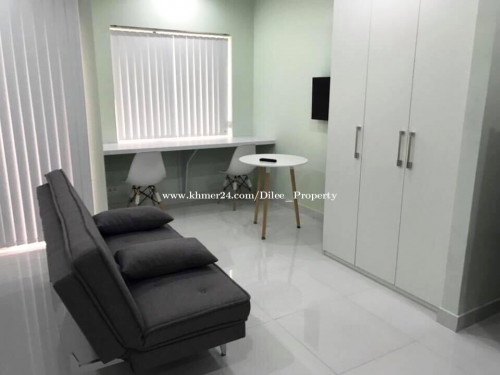 Nice Studio Room Apartment/Pool For Rent In Bkk1 Area