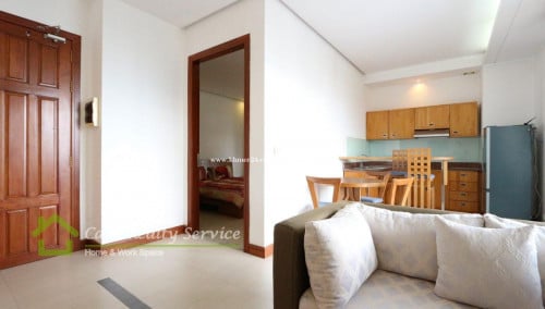 【日本語もOk】Russian market| Very nice 1 bedroom serviced apartment available for rent| Phnom Penh