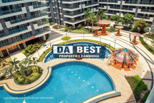 DABEST PROPERTIES: Brand new 1 Bedroom Apartment for Rent with Swimming pool in Phnom Penh-Sen Sok