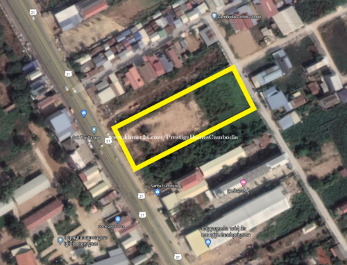 700sqm Land for Sale on NR21 with 2 access road