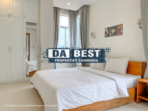 DABEST PROPERTIES: 1 Bedroom Apartment for Rent with Gym ,Swimming Pool in Phnom Penh-Tonle Bassac