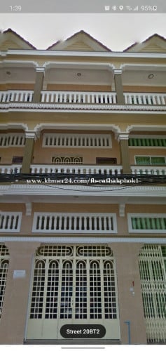 ផ្ទះល្វែងលក់បន្ទាន់នៅម្តុំបឹងទំពន់ (Flat for Sale)