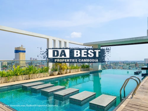 DABEST PROPERTIES: 2 Bedroom Condo for Rent with Swimming pool in Phnom Penh-Daun Penh