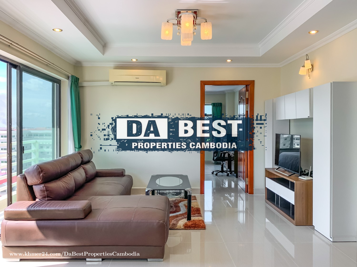 DABEST PROPERTIES: 2 Bedroom Apartment for Rent with Gym, Swimming pool in Phnom Penh-BKK1