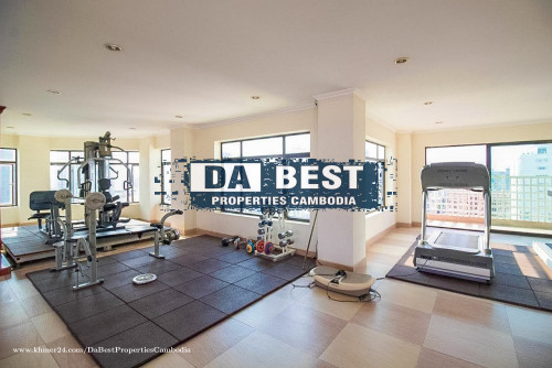 DABEST PROPERTIES: 2 Bedroom Apartment for Rent with Gym, Swimming pool in Phnom Penh-BKK1