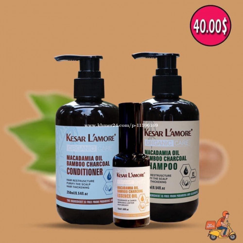 ឈុតសាប៊ូបណ្តុះសក់Kesar Lamore