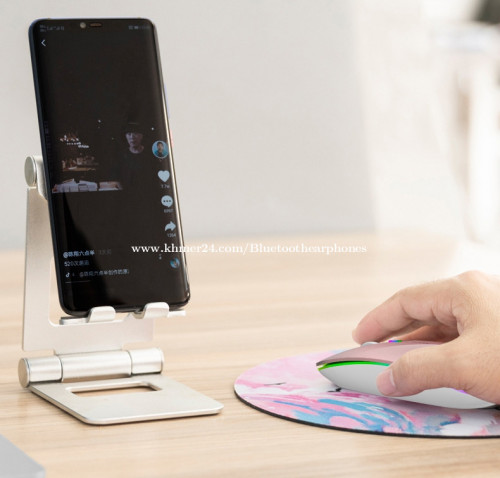 3 in 1 Bluetooth and Wireless Rechargable Mouse iOS, Android