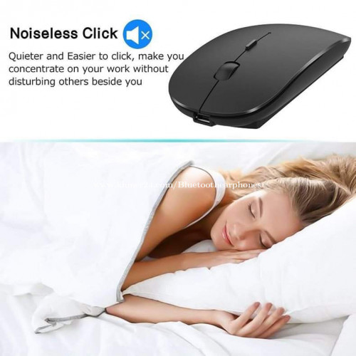 3 in 1 Bluetooth and Wireless Rechargable Mouse iOS, Android