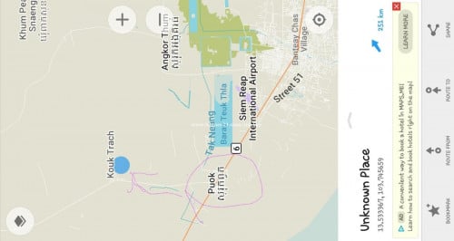 ខាងលិចក្រុងសៀមរាប តំបន់ចាប់ផ្តើមសាងសង់បូរី និងដីពុះឡូដ៏