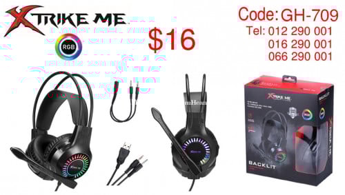 Headset Xtrike Me GH-709 RGB