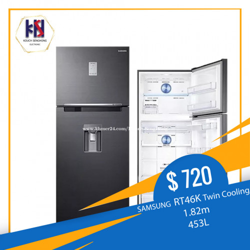 SAMSUNG REFRIGERATOR RT46 ( Ice Maker & water dispenser) Price 720.00 in Phnom Penh, Cambodia