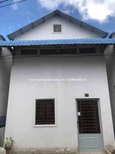 ផ្ទះលក់បន្ទាន់ 4m*5m 1ជាន់ ជិតសួនឧស្សាហកម្ម វឌ្ឍនៈ២​