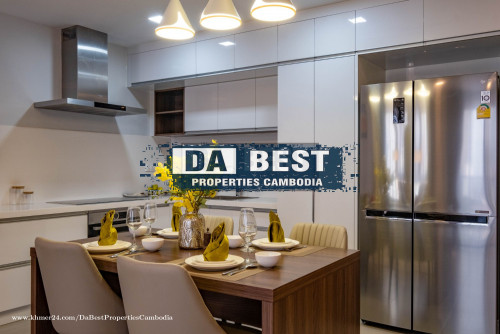 DABEST PROPERTIES: Brand new 1 Bedroom Apartment for Rent  with swimming pool in Phnom Penh-BKK1