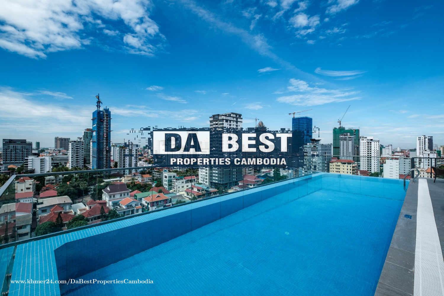 DABEST PROPERTIES: 3 Bedroom Apartment for Rent with swimming pool in Phnom Penh-BKK1