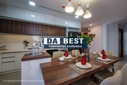 DABEST PROPERTIES: 3 Bedroom Apartment for Rent with swimming pool in Phnom Penh-BKK1