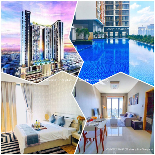 Modern Luxurious Pool&Gym Condominium for Rent,Central Market