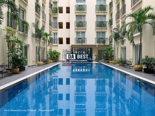 DABEST PROPERTIES: 2 Bedroom Apartment for Rent  with swimming pool in Phnom Penh-Daun Penh