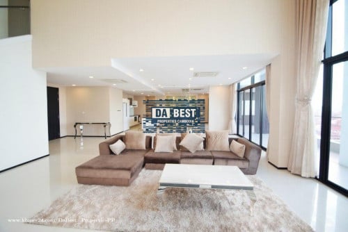 DABEST PROPERTIES:Penthouse 5 Bedroom Apartment for Rent with Gym, Swimming pool in Daun Penh