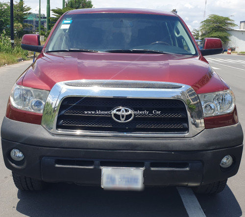 2007 Toyota Tundra Red