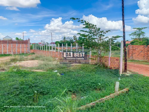 ដីលក់ក្នុងក្រុងសៀមរាប-​ស្វាយដង្គំ USD 206/m2 (15m x 21m) 315m2