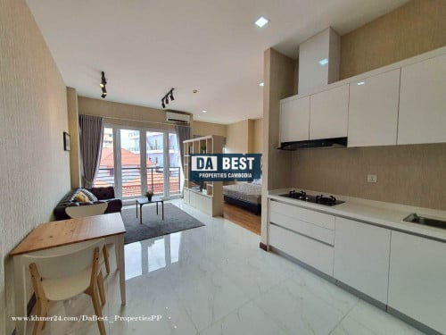 Modern Studio for Rent with Swimming pool in Phnom Penh-Boeung Tumpun