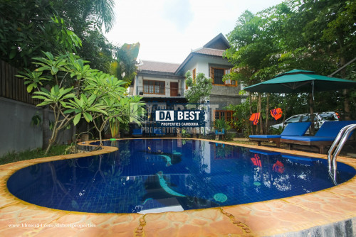 5 Bedrooms House with Pool For Rent in Siem Reap - Sala kamreuk