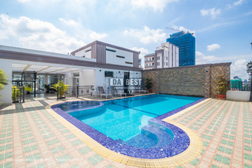 DABEST PROPERTIES: 1 Bedroom Apartment for Rent with Pool/Gym in Phnom Penh-BKK1