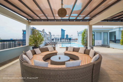 DABEST PROPERTIES: Modern Studio Bedroom Apartment for Rent in Phnom Penh-Daun Penh