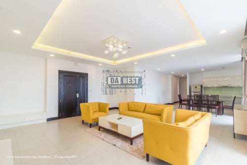 DABEST PROPERTIES: Modern 3 Bedroom Apartment for Rent in Phnom Penh-Daun Penh