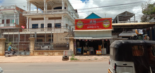 ដីជួលក្បែរផ្សារស្គន់12x35(ខេត្តកំពង់ចាម)ជាប់ផ្លូវជាតិលេខ៧