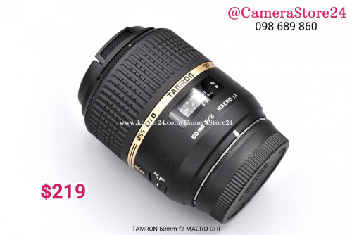 TAMRON 60mm f2 MACRO Di II (For Nikon)