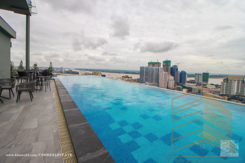 Brand new condo for rent in Tonle Bassac