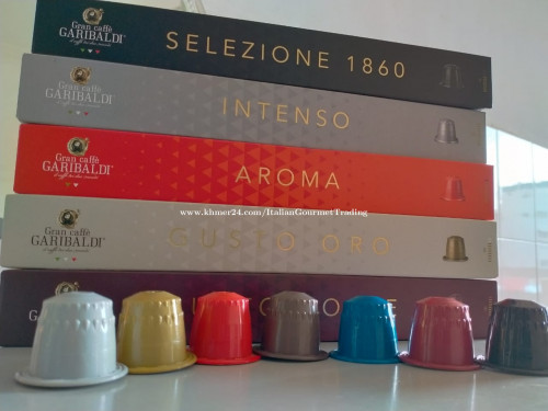 New arrive Gran Caffe Garibaldi Nespresso Compatible capsules from Italy