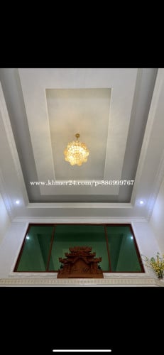 ផ្ទះលក់បញ្ចុះតម្លៃ នៅជិតវត្តទួលសន្តិវ័ន្ត (វត្តទួល) ឫស្សីកែវ ភ្នំពេញ តំបន់មិនលិចទឹក