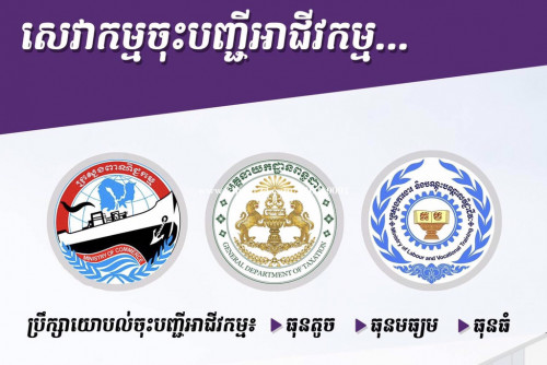 សេវាប្រកាសពន្ធប្រចាំខែ និង ឆ្នាំ CT company