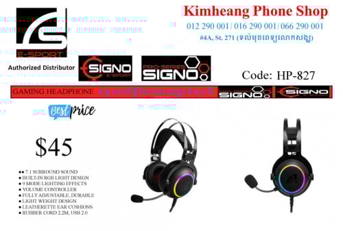 Gaming SIGNO Headphone