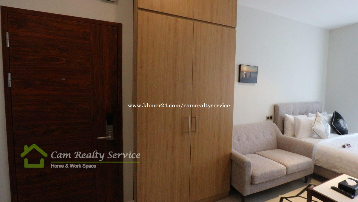 BKK1 Modern style studio serviced apartment 500/month Rooftop